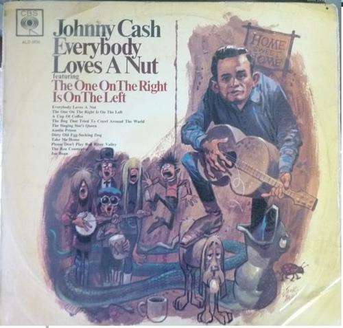 JOHNNY CASH EVERYBODY LOVES A NUT VINYL LP