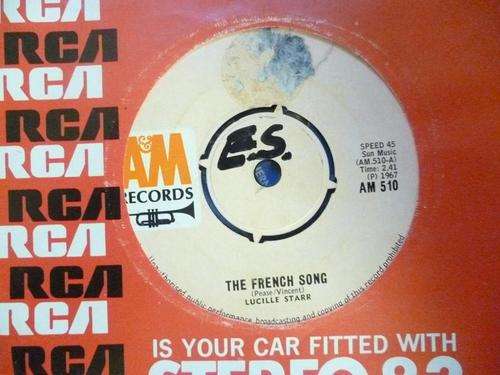LUCILLE STARR 7 SINGLE THE FRENCH SONG/RELEASE ME