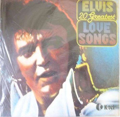 ELVIS 20 GREATEST LOVE SONGS VINYL LP