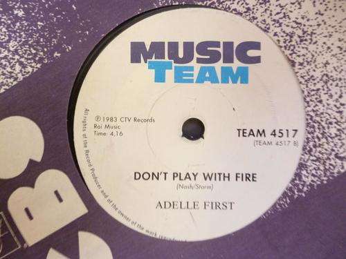 ADELLE FIRST 7 SINGLE I JUST WANNA BE WITH YOU/DON'T PLAY WITH ME