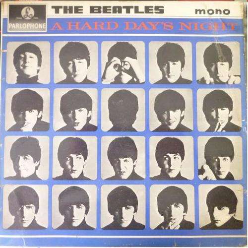 THE BEATLES A HARD DAY'S NIGHT VINYL LP