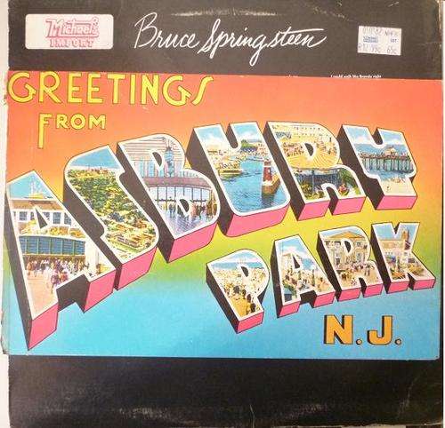 BRUCE SPRINGSTEEN GREETINGS FROM ASBURY PARK VINYL LP