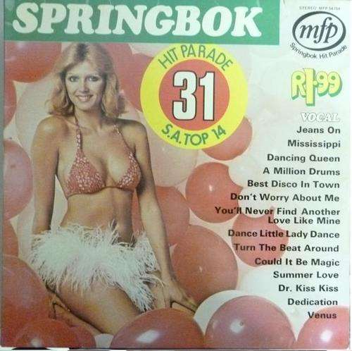 SPRINGBOK HIT PARADE VOL. 31 VINYL LP