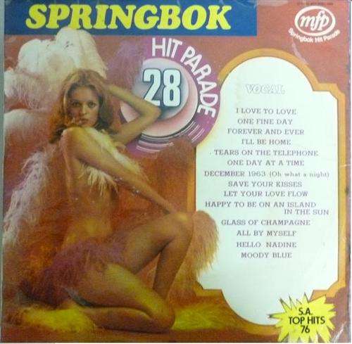 SPRINGBOK HIT PARADE 28 VINYL LP