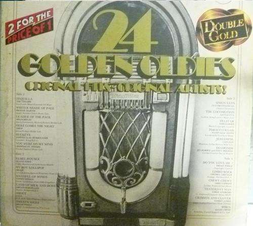 24 GOLDEN OLDIES ORIGINAL HITS ORIGINAL ARTISTS DOUBLE VINYL LP