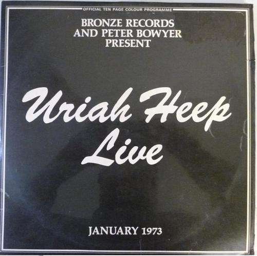 URIAH HEEP -- LIVE -- DOUBLE VINYL LP JANUARY 1973
