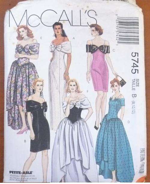 MC CALLS PATTERN 5745 SIZE 8-12
