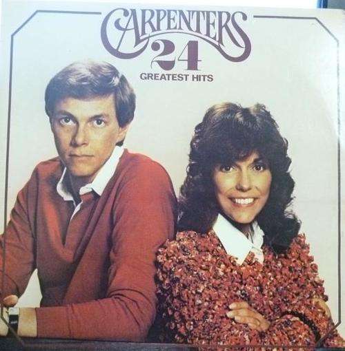 CARPENTERS -- 24 GREATEST HITS -- DOUBLE VINYL LP