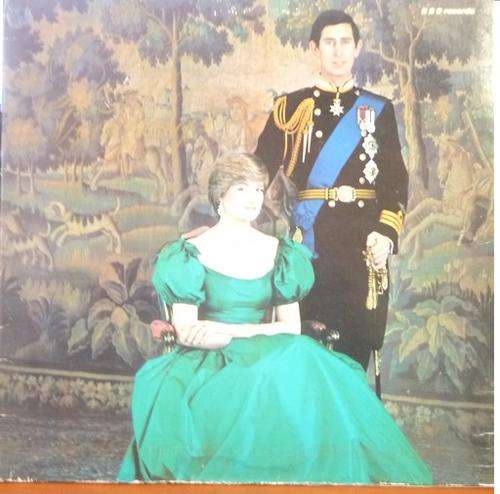THE ROYAL WEDDING -- PRINCE CHARLES AND LADY DI -- VINYL LP