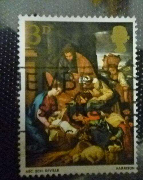 GREAT BRITAIN 1967 CHRISTMAS STAMP