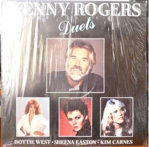 KENNY ROGERS -- DUETS -- VINYL LP