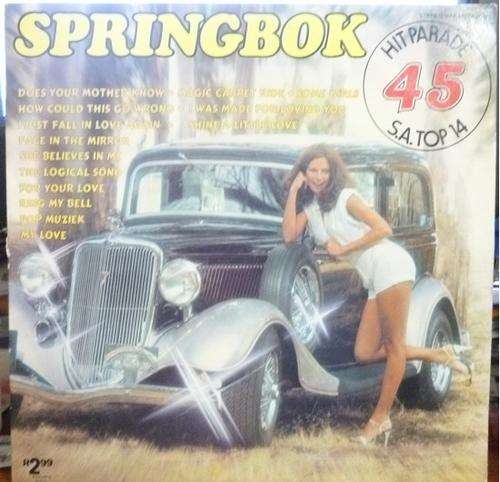 SPRINGBOK HIT PARADE 45 -- VINYL LP