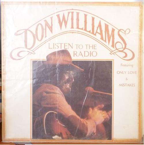 DON WILLIAMS -- LISTEN TO THE RADIO -- VINYL LP