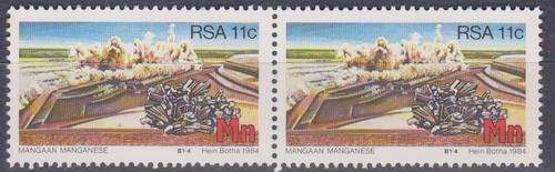 1984 Strategic Minerals MINT NOT HINGED