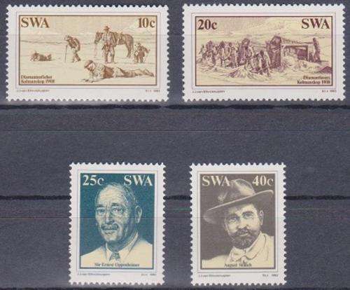 S.W.A. MINT SET 1983 Diamond Findings in Luderitz