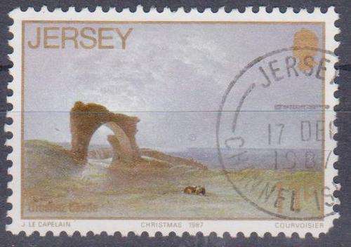 JERSEY 1987 Paintings from John Le Capelain UNMOUNTED USED