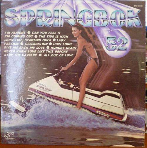 SPRINGBOK HIT PARADE 52 -- VINYL LP