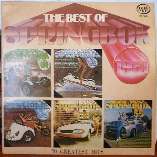 THE BEST OF SPRINGBOK 1981 -- VINYL LP