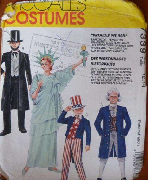 McCALLS PATTERN 7339 SIZE 12-14
