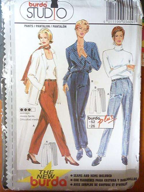 BURDA PATTERN 3609 SIZE 8-26