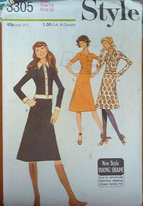 STYLE PATTERN 3305 SIZE 12