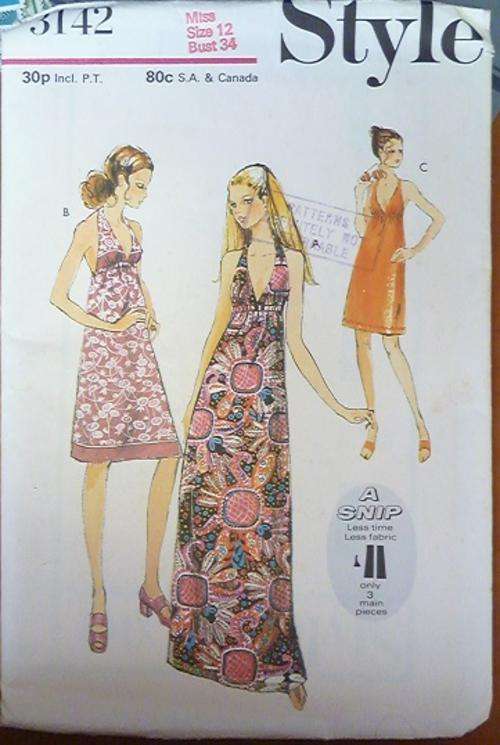 STYLE PATTERN 3142 SIZE 12