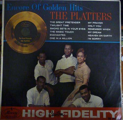 THE PLATTERS -- ENCORE OF GOLDEN HITS -- VINYL LP
