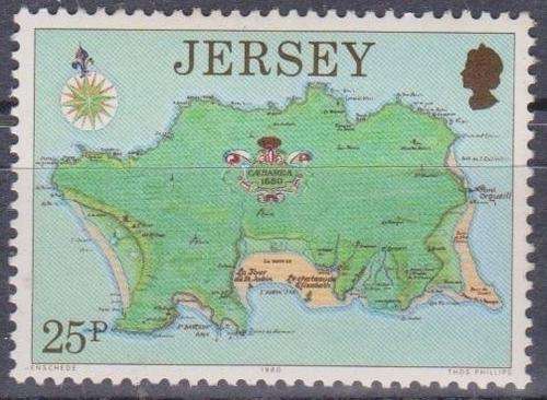 JERSEY 1980 Old Fortress MNH