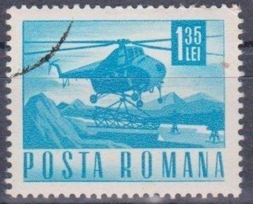 THEMATIC HELICOPTER ROMANIA 1967 USED