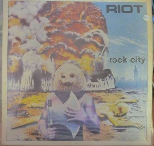 RIOT -- ROCK CITY -- VINYL LP