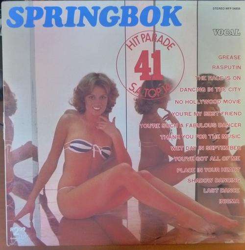 SPRINGBOK HIT PARADE 41 -- VINYL LP