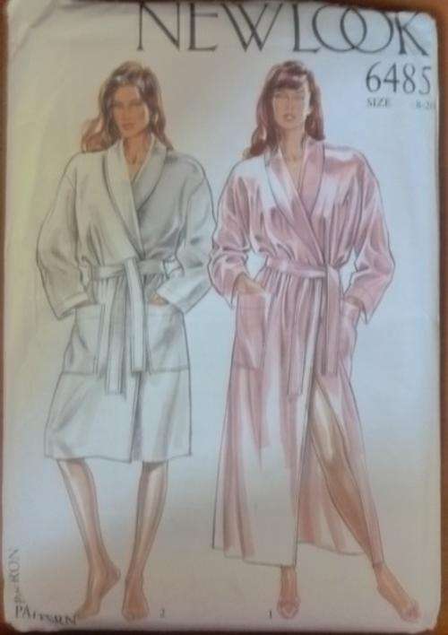NEW LOOK PATTERN 6485 SIZE 8-20