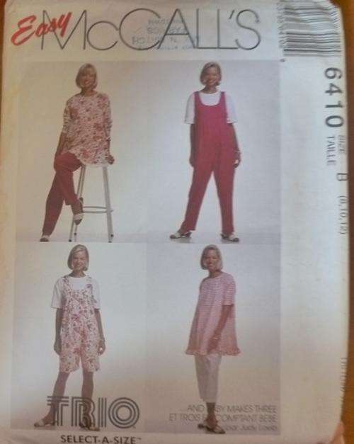 McCALLS MATERNITY PATTERN 6410 SIZE 8-12