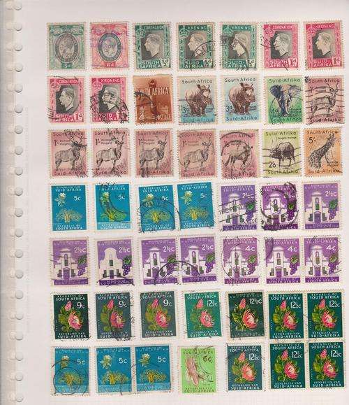SOUTH AFRICA ON ALUM PAGE. COND. AS PER SCAN