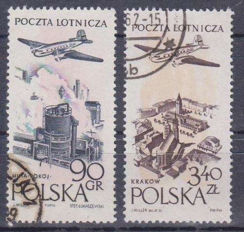THEMATIC AIRCRAFT POLAND 1957 USED HINGE REM
