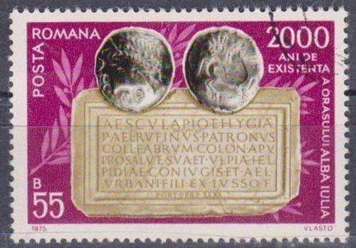 ROMANIA 1975 The 75th Anniversary of the Alba Julia USED CV R5.50
