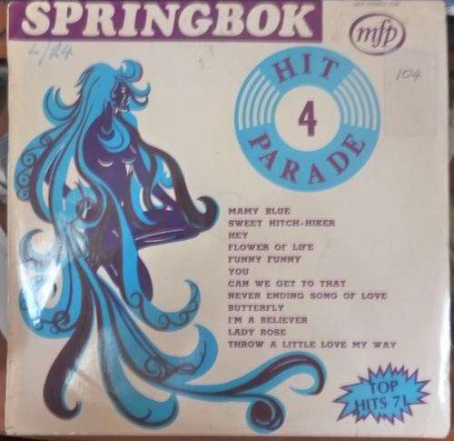 SPRINGBOK HIT PARADE 4 -- VINYL LP RARE LP
