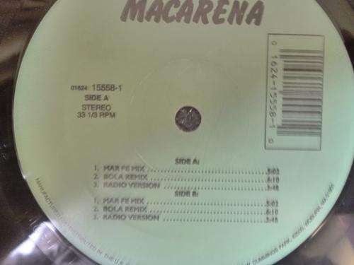 LOS DEL MAR -- MACARENA -- 12" MAXI VINYL
