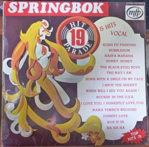 SPRINGBOK HIT PARADE 19 -- VINYL LP