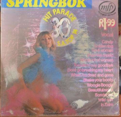 SPRINGBOK HIT PARADE 30 -- VINYL LP