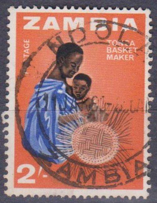 ZAMBIA 1964 Local Motifs USED