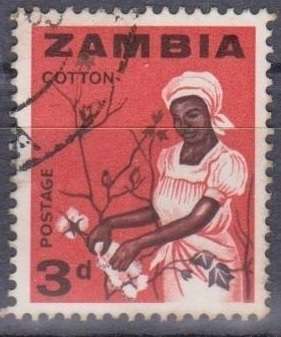 ZAMBIA 1964 Local Motifs USED