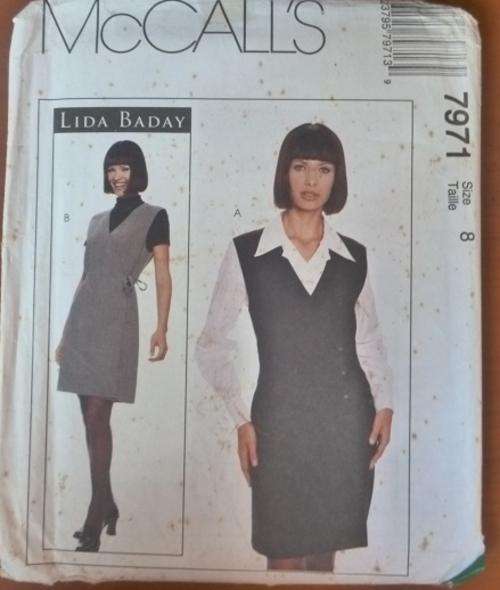 McCALLS PATTERN 7971 SIZE 8