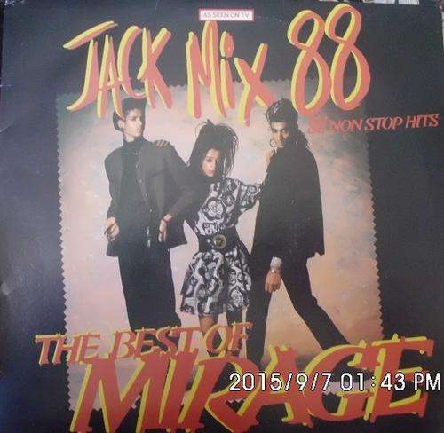 THE BEST OF MIRAGE -- JACK MIX 88 -- 12" MAXI VINYL LP