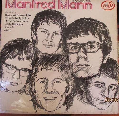 THE GREATEST MANFRED MANN -- VINYL LP