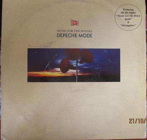DEPECHE MODE -- MUSIC FOR THE MASSES -- VINYL LP