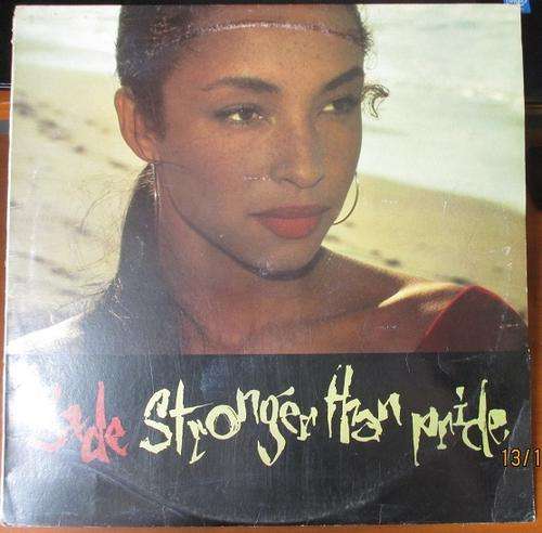 SADE -- STRONGER THAN PRIDE -- VINYL LP