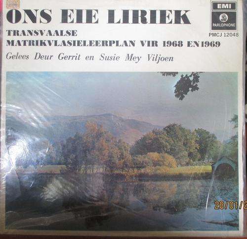 GERRIT EN MAY VILJOEN -- ONS EIE LIRIEK -- VINYL LP
