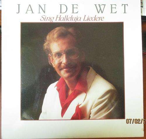 JAN DE WET -- SING HALLELUJA LIEDERE -- VINYL LP (SIGNED)