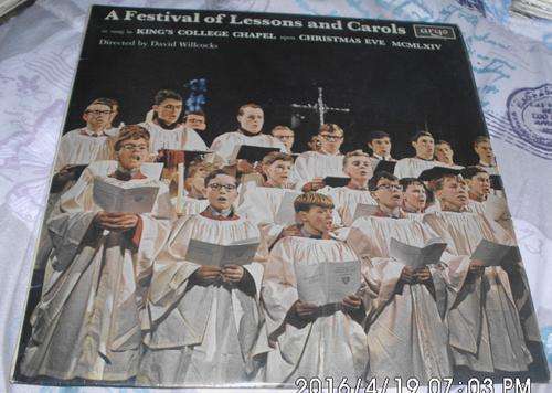A Festival Of Lessons And Carols Vinyl/LP